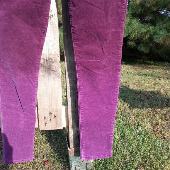 Buffalo David Bitton stretch skinny Jilian Ombre lowrise purple fade women's W28 - Picture 3 of 16